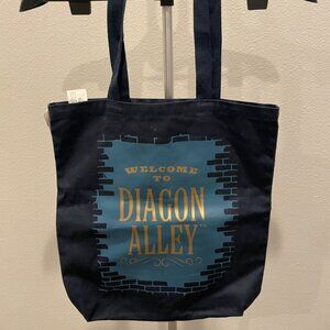 Happy Potter Diagon Valley Tote-Navy Blue